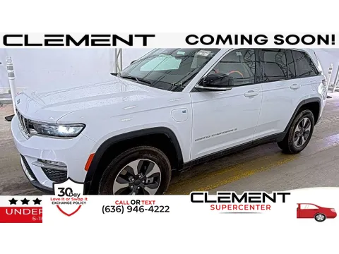 White 2022 Jeep Grand Cherokee 4xe for sale in Saint Charles, MO