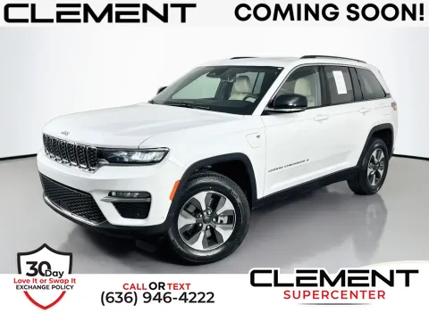 White 2022 Jeep Grand Cherokee 4xe for sale in Saint Charles, MO