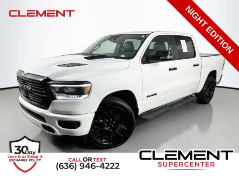 White 2023 Ram 1500 Laramie for sale in Saint Charles, MO