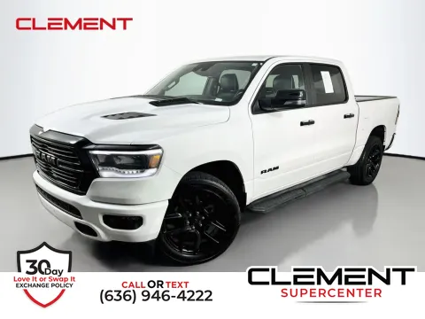 White 2023 Ram 1500 Laramie for sale in Saint Charles, MO