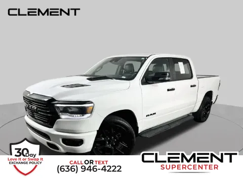 White 2023 Ram 1500 Laramie for sale in Saint Charles, MO