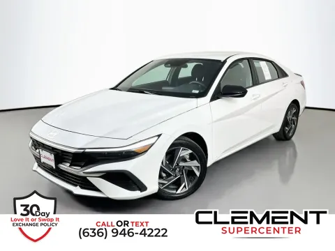 White 2025 Hyundai Elantra SEL Sport for sale in Saint Charles, MO