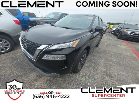 Black 2023 Nissan Rogue SV for sale in Saint Charles, MO