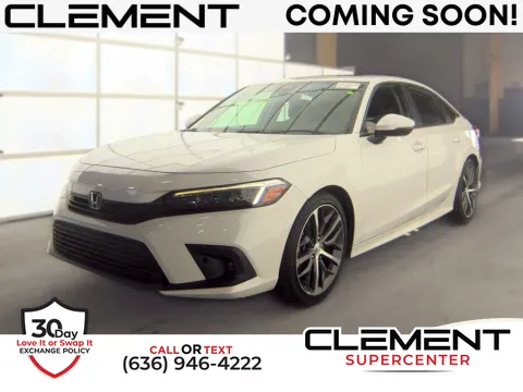 White 2022 Honda Civic Touring for sale in Saint Charles, MO