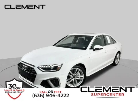 White 2023 Audi A4 45 S line Premium Plus for sale in Saint Charles, MO