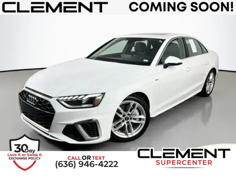 White 2023 Audi A4 45 S line Premium Plus for sale in Saint Charles, MO