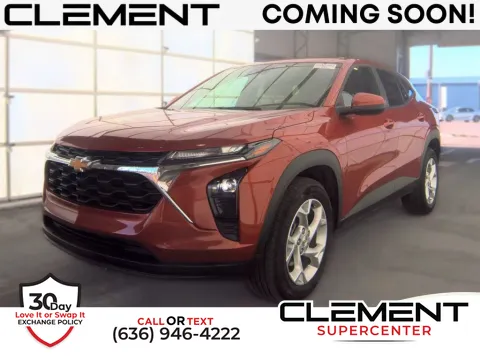 Orange 2024 Chevrolet Trax LS for sale in Saint Charles, MO