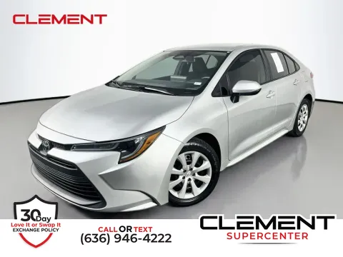 Silver 2024 Toyota Corolla LE for sale in Saint Charles, MO