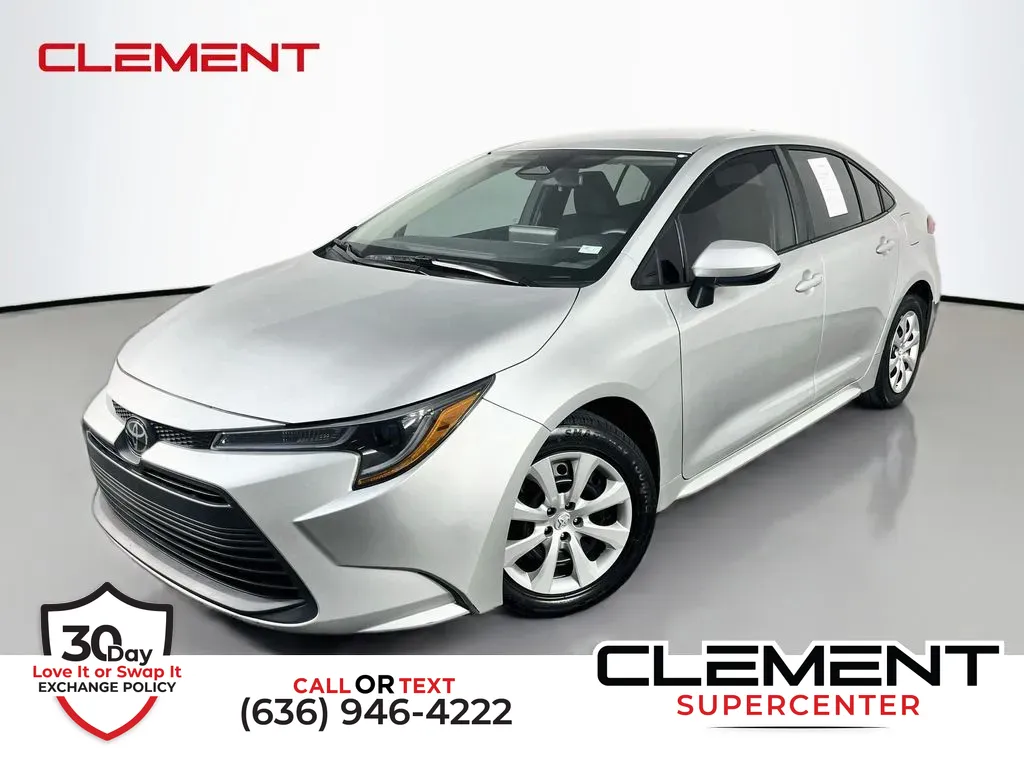 Silver 2024 Toyota Corolla LE for sale in Saint Charles, MO