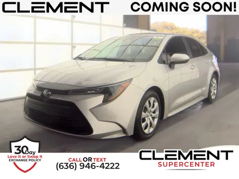 Silver 2024 Toyota Corolla LE for sale in Saint Charles, MO