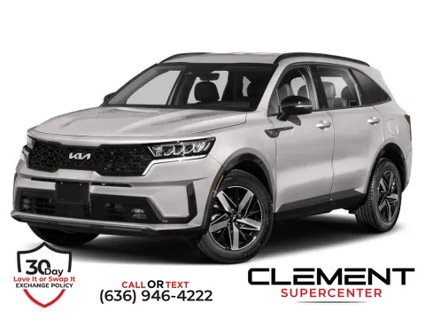 Silver 2022 Kia Sorento EX for sale in Saint Charles, MO