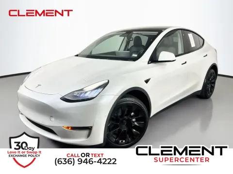 White 2022 Tesla Model Y Long Range for sale in Saint Charles, MO