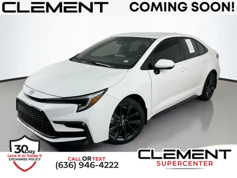 White 2025 Toyota Corolla SE for sale in Saint Charles, MO