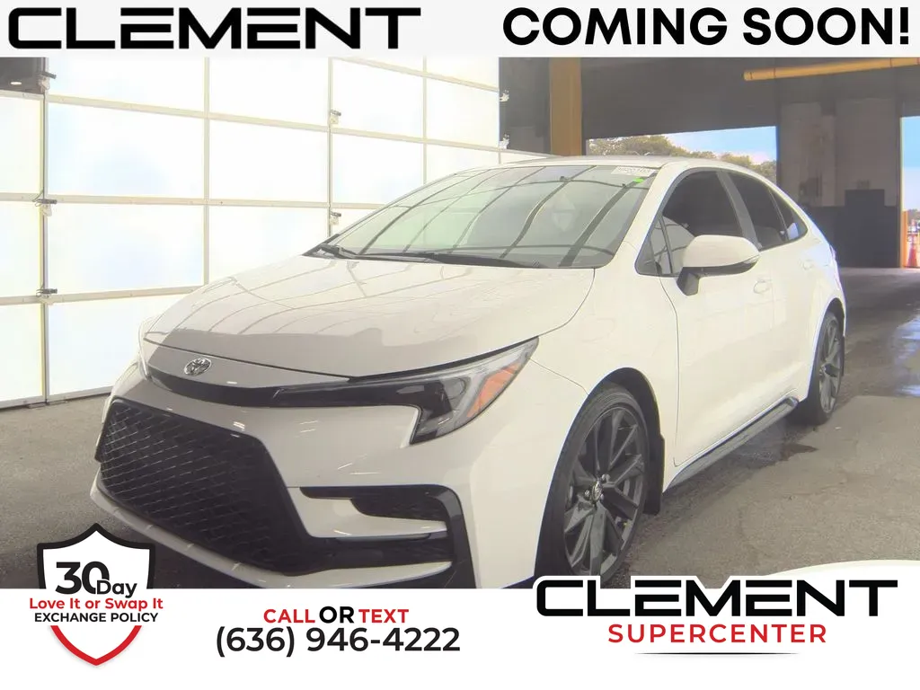 White 2025 Toyota Corolla SE for sale in Saint Charles, MO