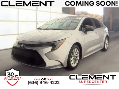 Silver 2021 Toyota Corolla LE for sale in Saint Charles, MO