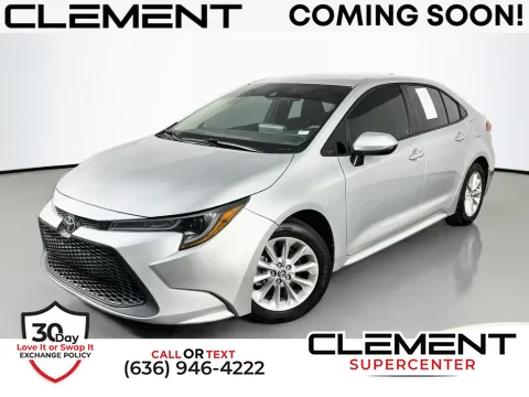 Silver 2021 Toyota Corolla LE for sale in Saint Charles, MO