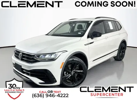 White 2023 Volkswagen Tiguan 2.0T SE R-Line Black for sale in Saint Charles, MO