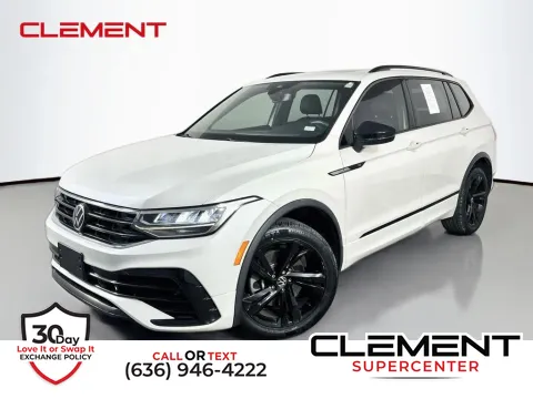 White 2023 Volkswagen Tiguan 2.0T SE R-Line Black for sale in Saint Charles, MO