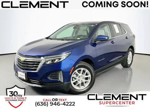 Blue 2023 Chevrolet Equinox LT for sale in Saint Charles, MO