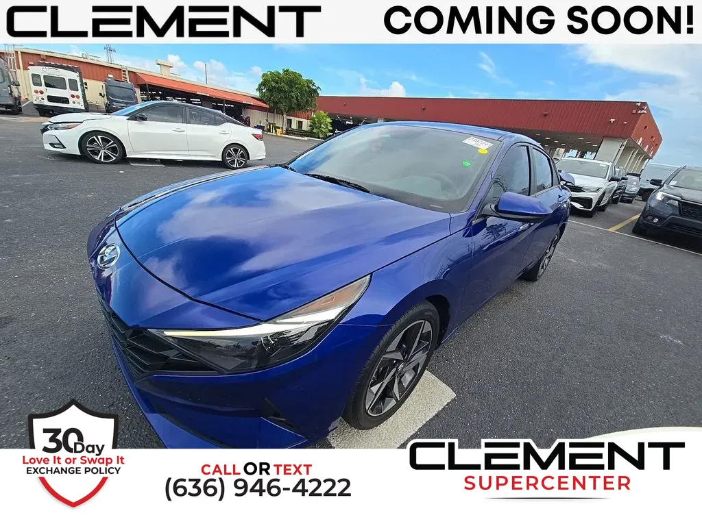 Blue 2023 Hyundai Elantra SEL for sale in Saint Charles, MO