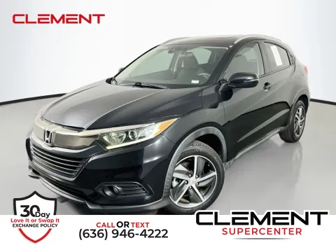 Black 2021 Honda HR-V EX for sale in Saint Charles, MO