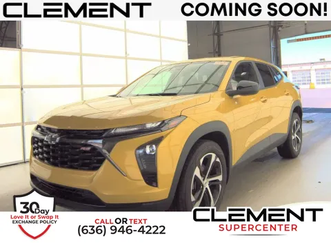 Yellow 2024 Chevrolet Trax 1RS for sale in Saint Charles, MO