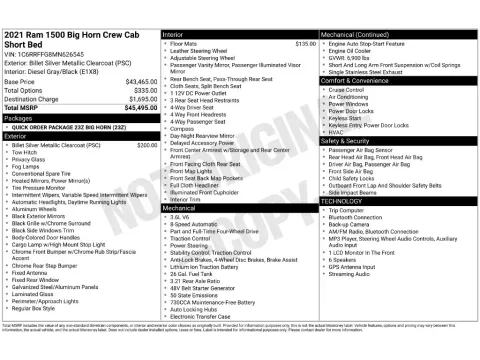 Photos of 2021 Ram 1500 Big Horn/Lone Star for sale in Saint Charles, MO at Clement Supercenter