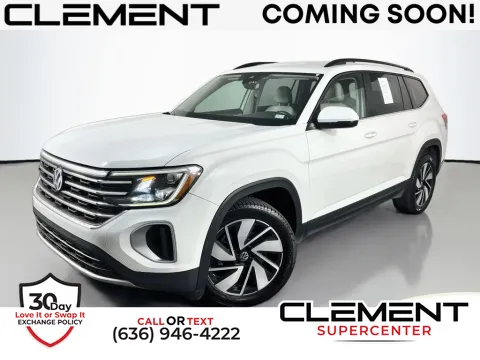White 2024 Volkswagen Atlas 2.0T SE w/Technology for sale in Saint Charles, MO