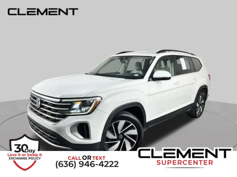 White 2024 Volkswagen Atlas 2.0T SE w/Technology for sale in Saint Charles, MO