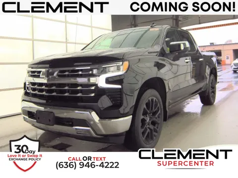 Black 2023 Chevrolet Silverado 1500 LTZ for sale in Saint Charles, MO