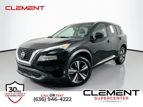 Black 2021 Nissan Rogue SL for sale in Saint Charles, MO