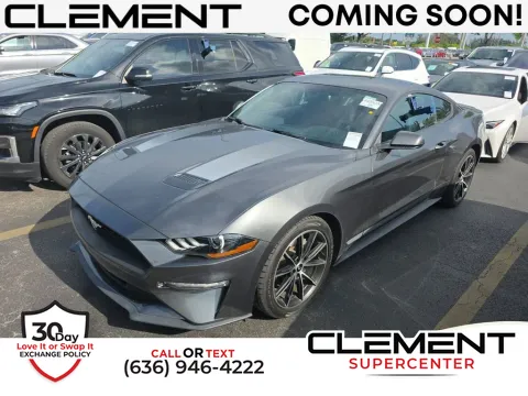 Gray 2020 Ford Mustang EcoBoost for sale in Saint Charles, MO