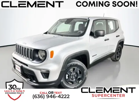 Silver 2021 Jeep Renegade Sport for sale in Saint Charles, MO