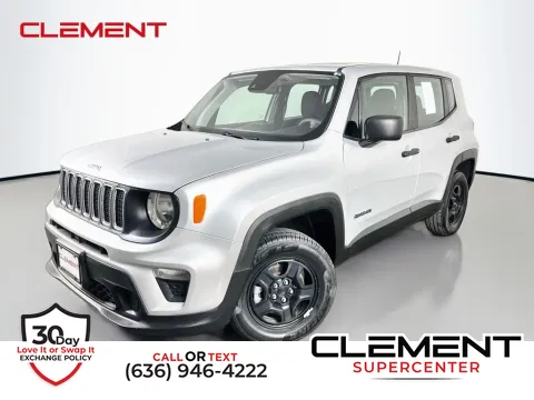 Silver 2021 Jeep Renegade Sport for sale in Saint Charles, MO