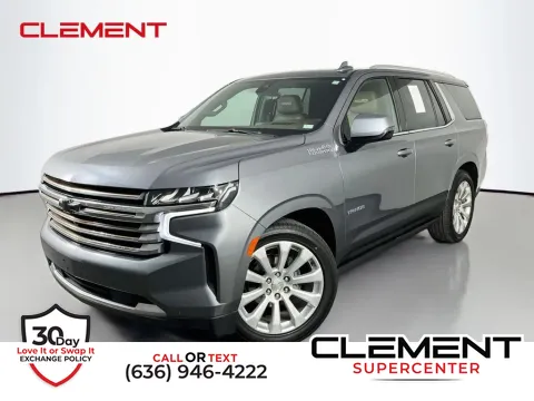 Gray 2021 Chevrolet Tahoe High Country for sale in Saint Charles, MO