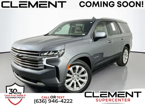 Gray 2021 Chevrolet Tahoe High Country for sale in Saint Charles, MO