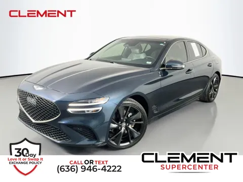Blue 2023 Genesis G70 2.0T for sale in Saint Charles, MO