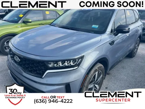 Silver 2021 Kia Sorento EX for sale in Saint Charles, MO