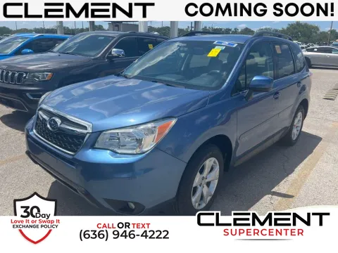 Blue 2016 Subaru Forester 2.5i Limited for sale in Saint Charles, MO