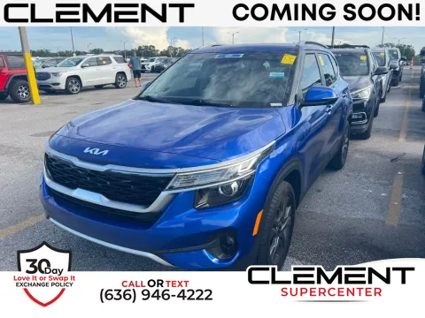Blue 2023 Kia Seltos S for sale in Saint Charles, MO