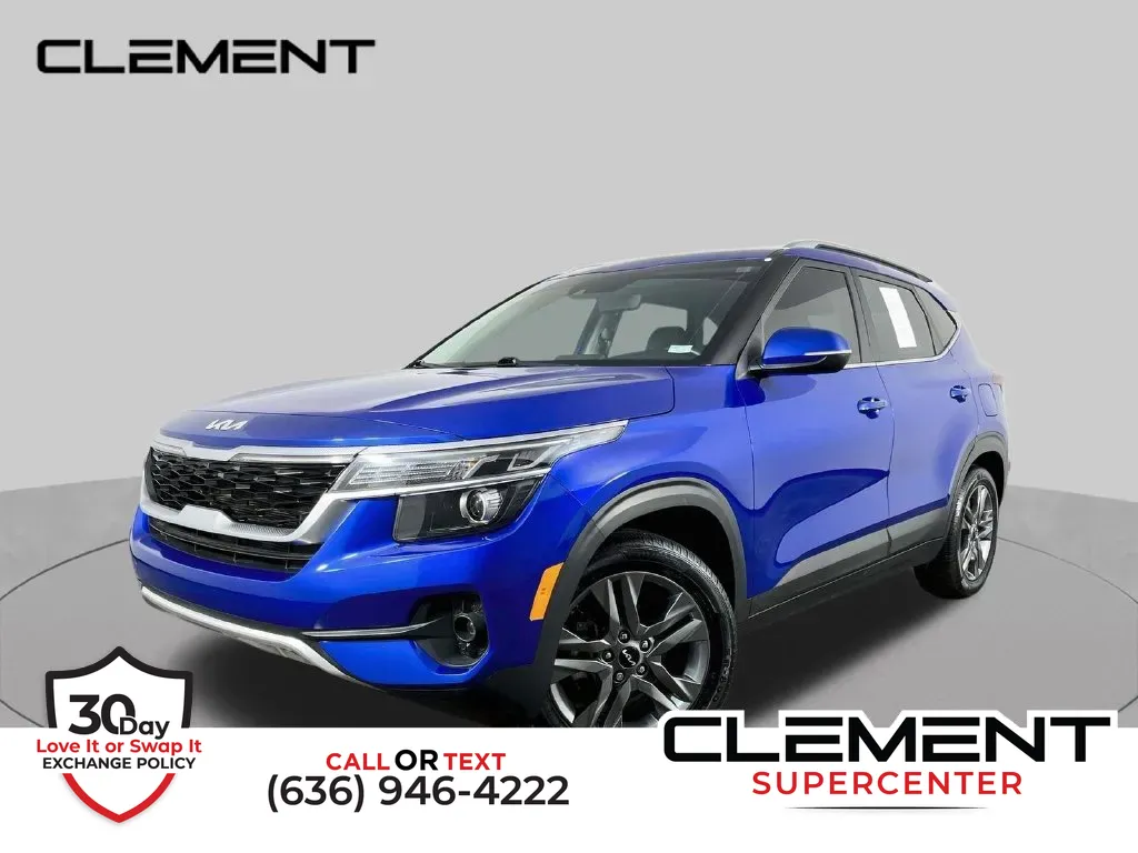 Blue 2023 Kia Seltos S for sale in Saint Charles, MO