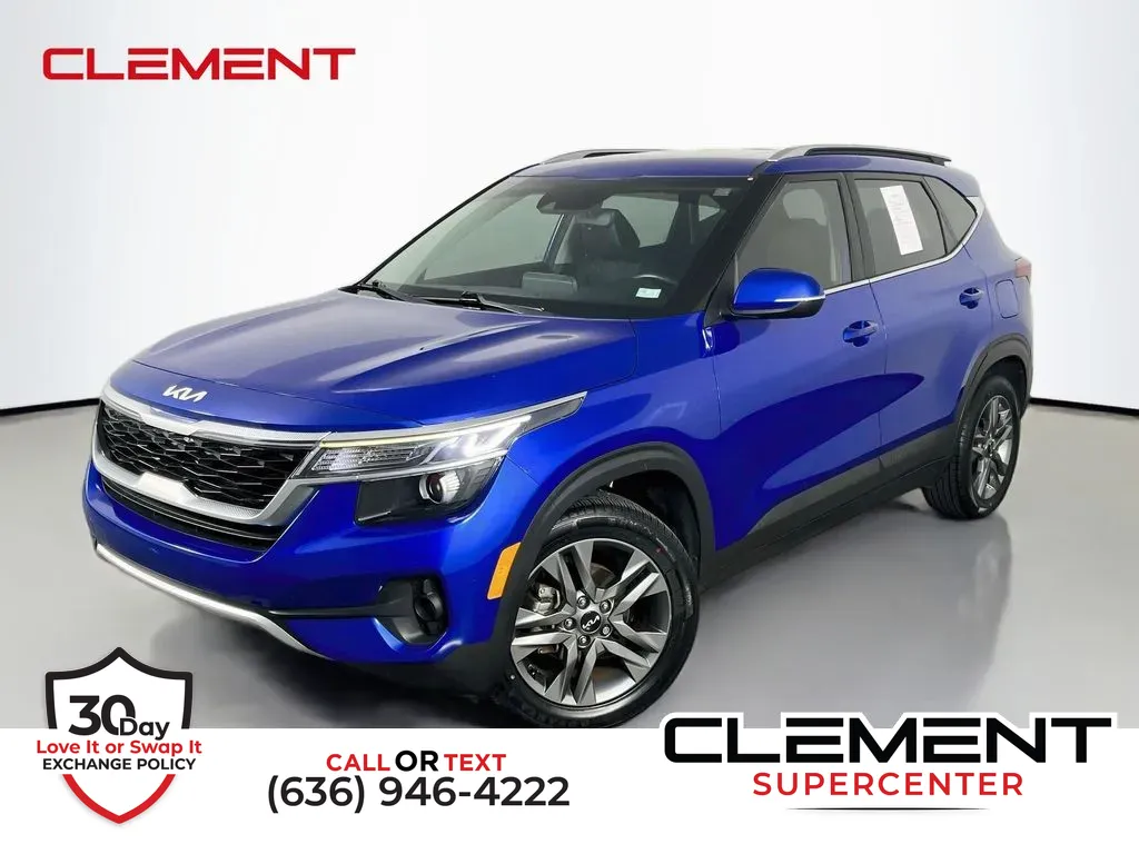 Blue 2023 Kia Seltos S for sale in Saint Charles, MO
