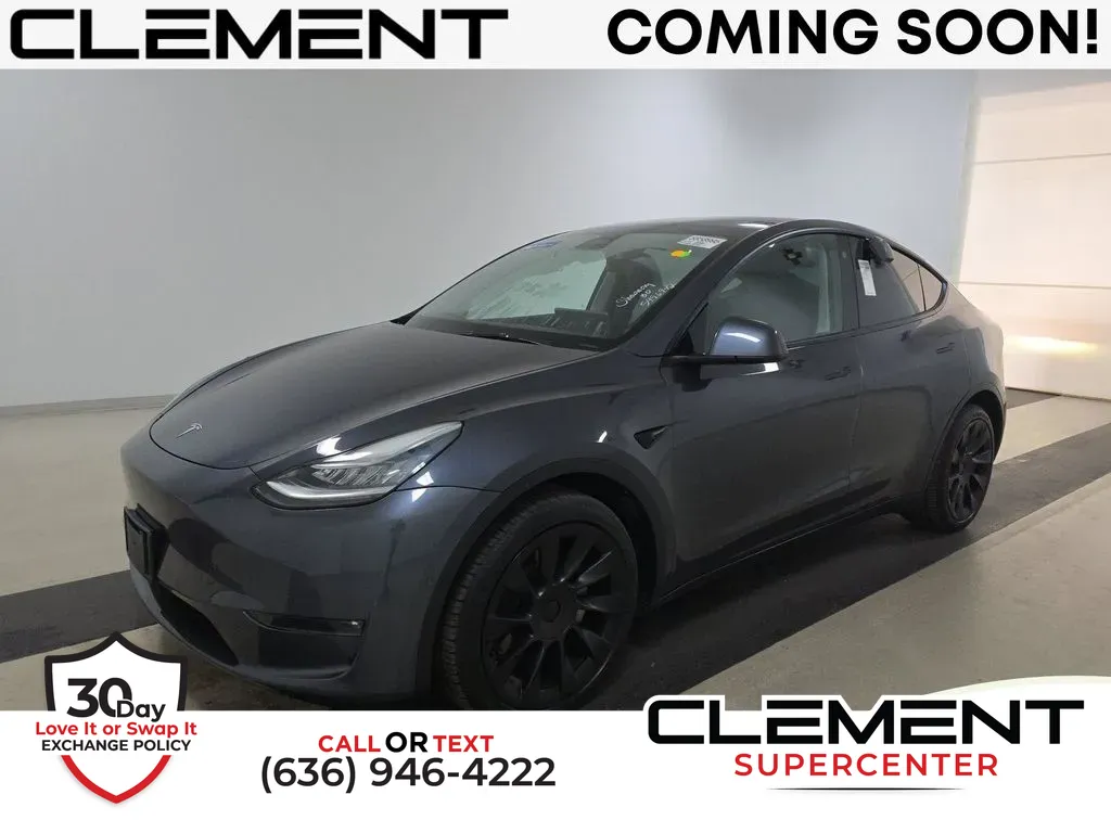 Blue 2021 Tesla Model Y Long Range for sale in Saint Charles, MO