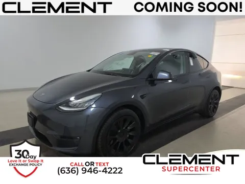 Blue 2021 Tesla Model Y Long Range for sale in Saint Charles, MO