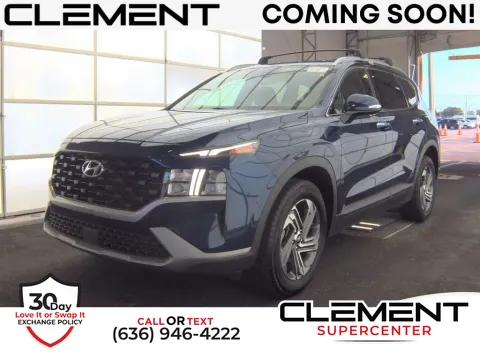 Blue 2023 Hyundai Santa Fe SEL for sale in Saint Charles, MO
