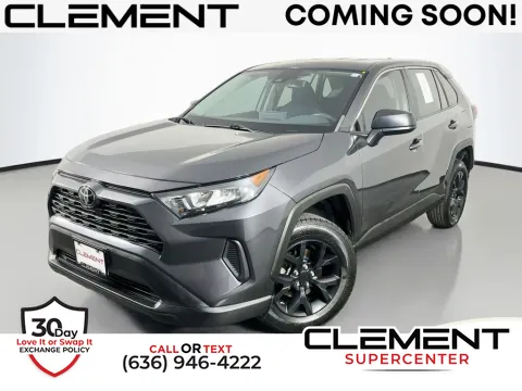 Gray 2022 Toyota RAV4 LE for sale in Saint Charles, MO