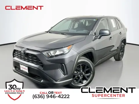 Gray 2022 Toyota RAV4 LE for sale in Saint Charles, MO
