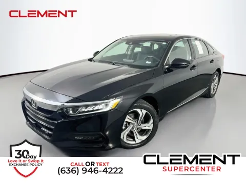 Black 2018 Honda Accord EX-L for sale in Saint Charles, MO