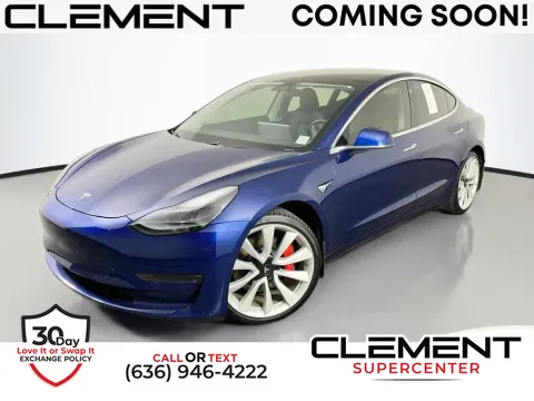 Blue 2019 Tesla Model 3 for sale in Saint Charles, MO