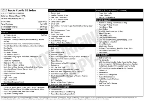 Photos of 2020 Toyota Corolla SE for sale in Saint Charles, MO at Clement Supercenter